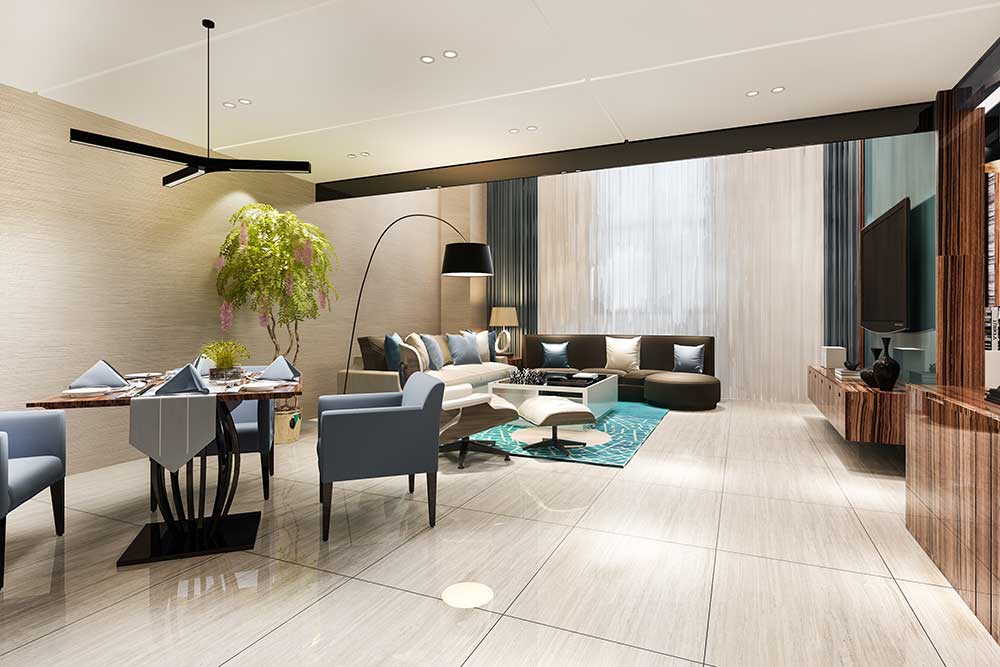 Oberoi Bandra West infinity pool with city skyline view